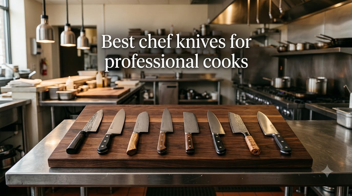 Best chef knives for professional cooks