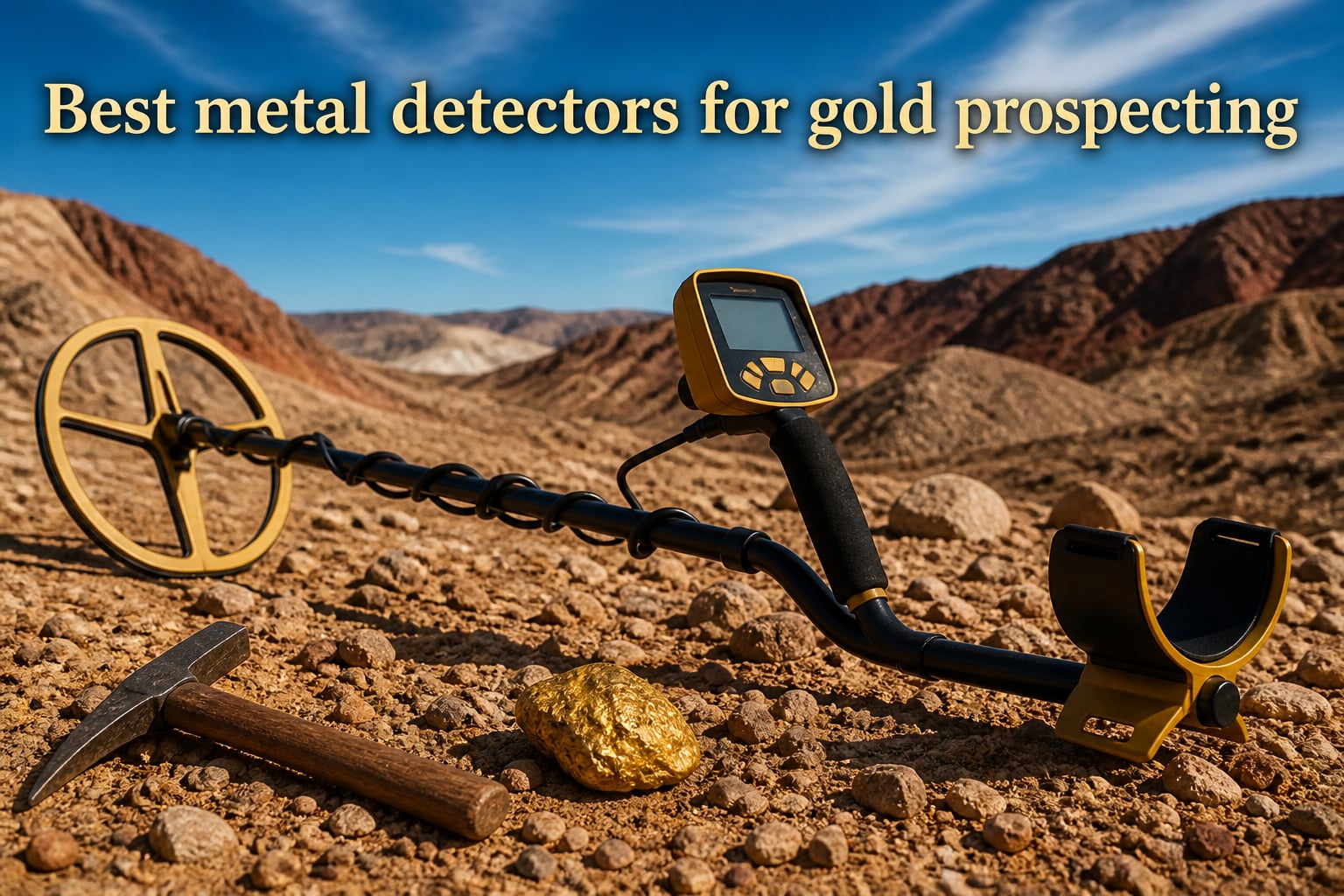 Best metal detectors for gold prospecting