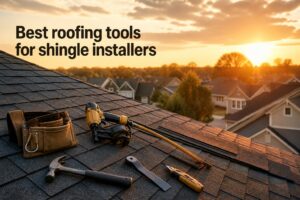 Best roofing tools for shingle installers