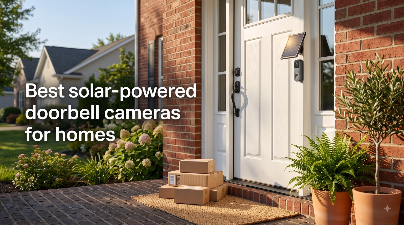 Best solar-powered doorbell cameras for homes