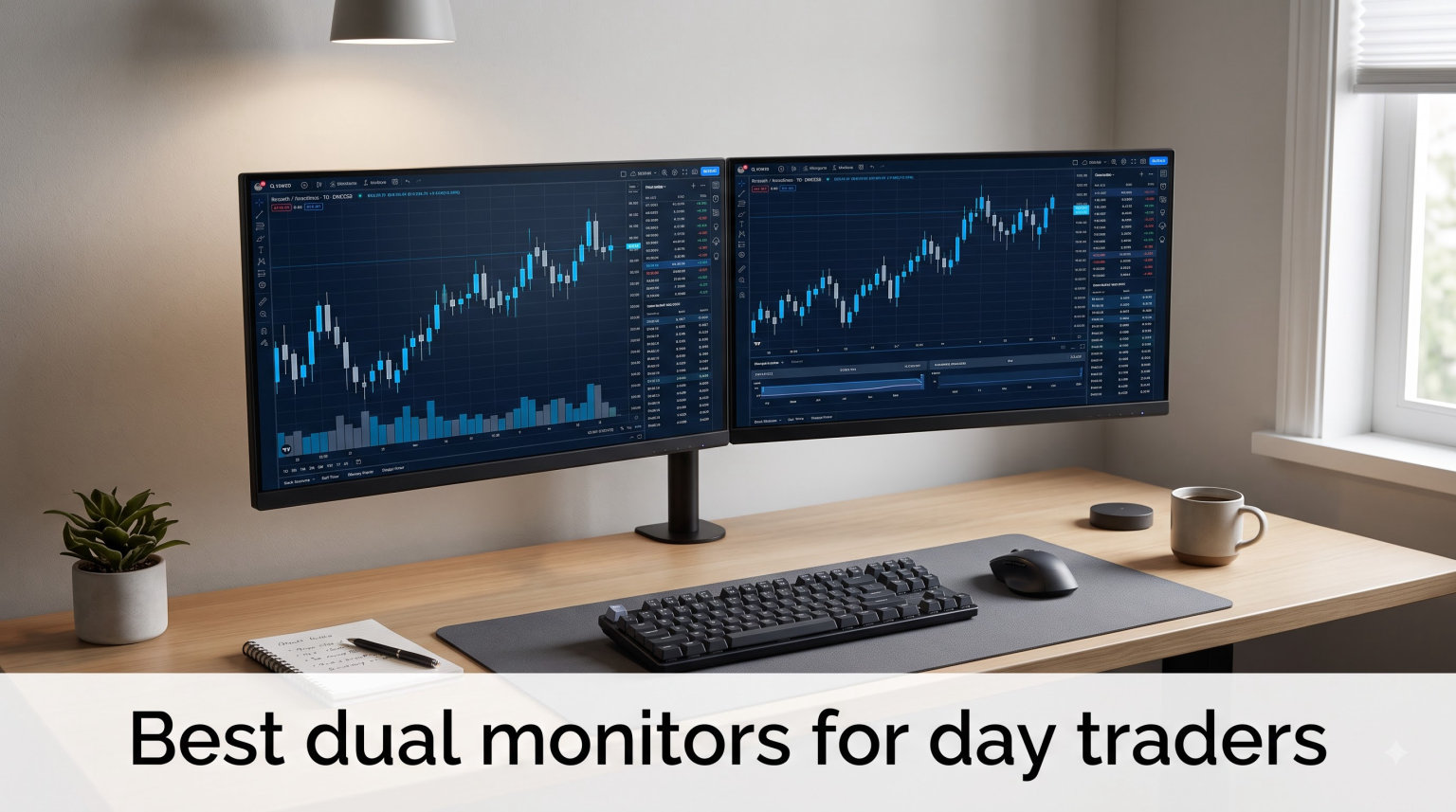 Best dual monitors for day traders