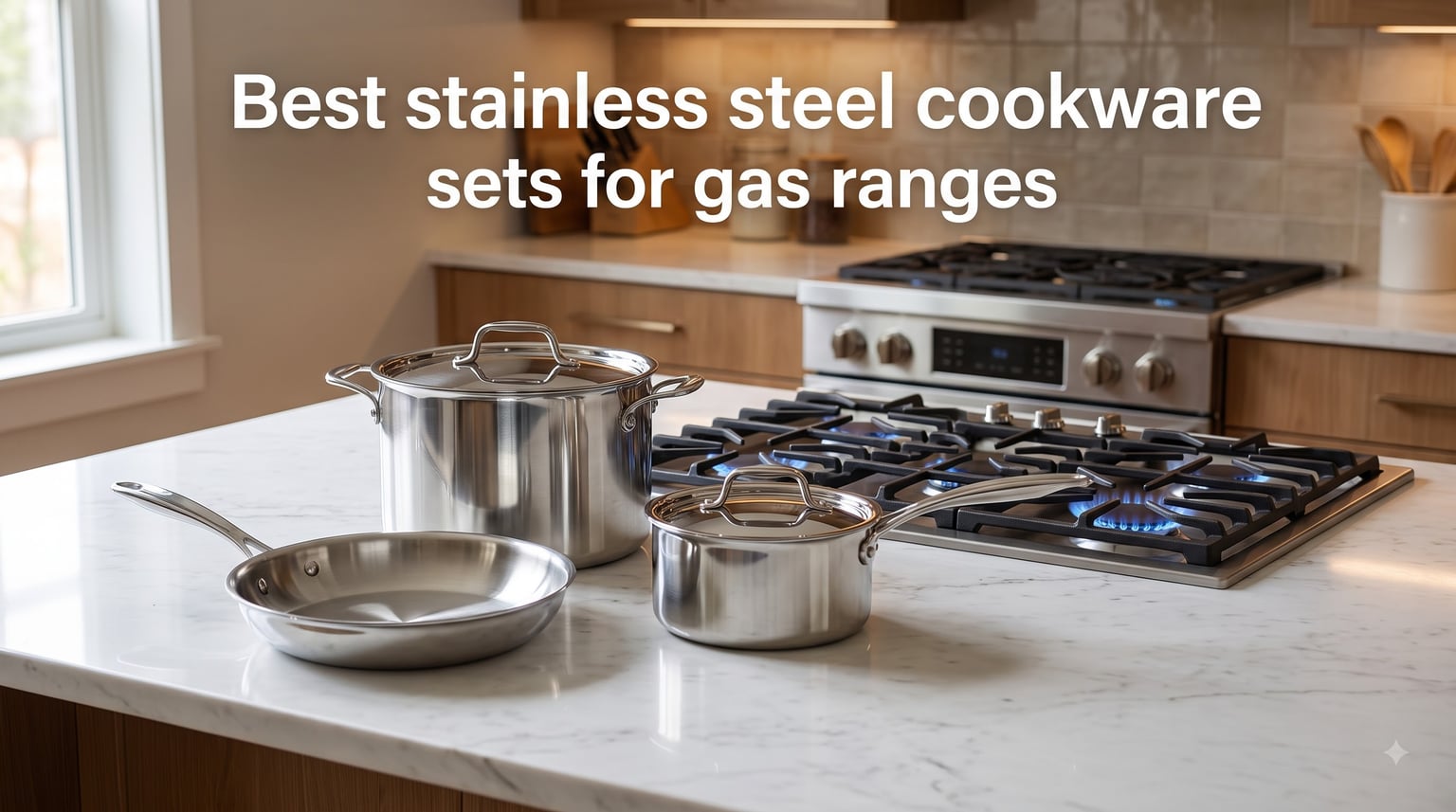 Best stainless steel cookware sets for gas ranges