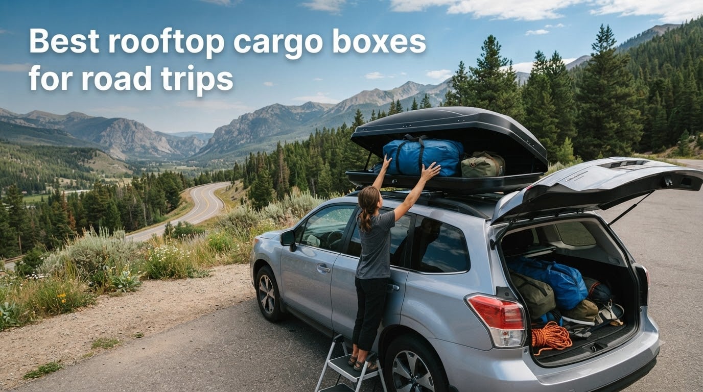 Best rooftop cargo boxes for road trips