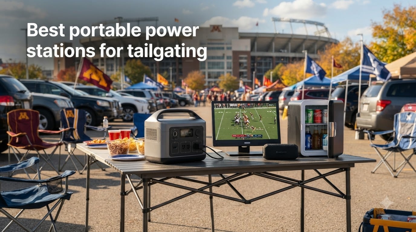 Best portable power stations for tailgating