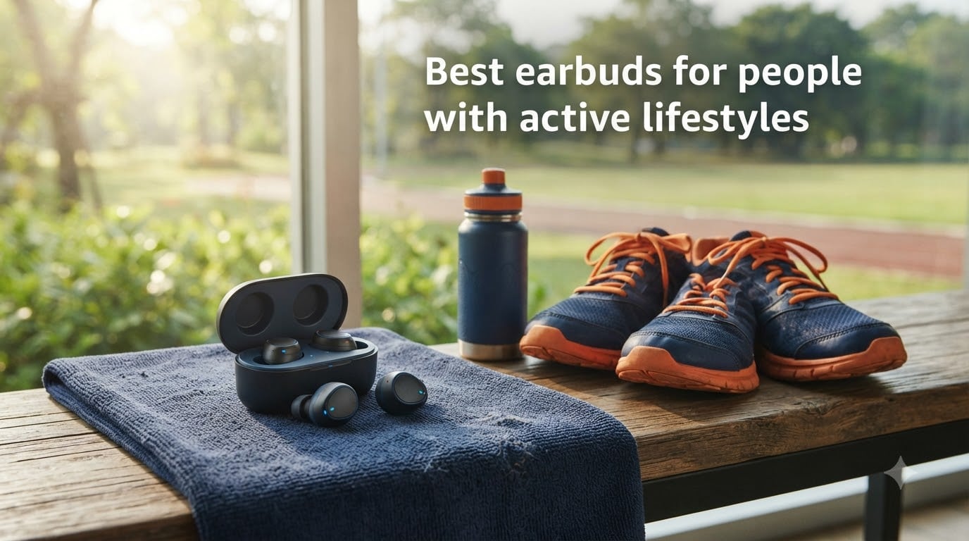 Best earbuds for people with active lifestyles