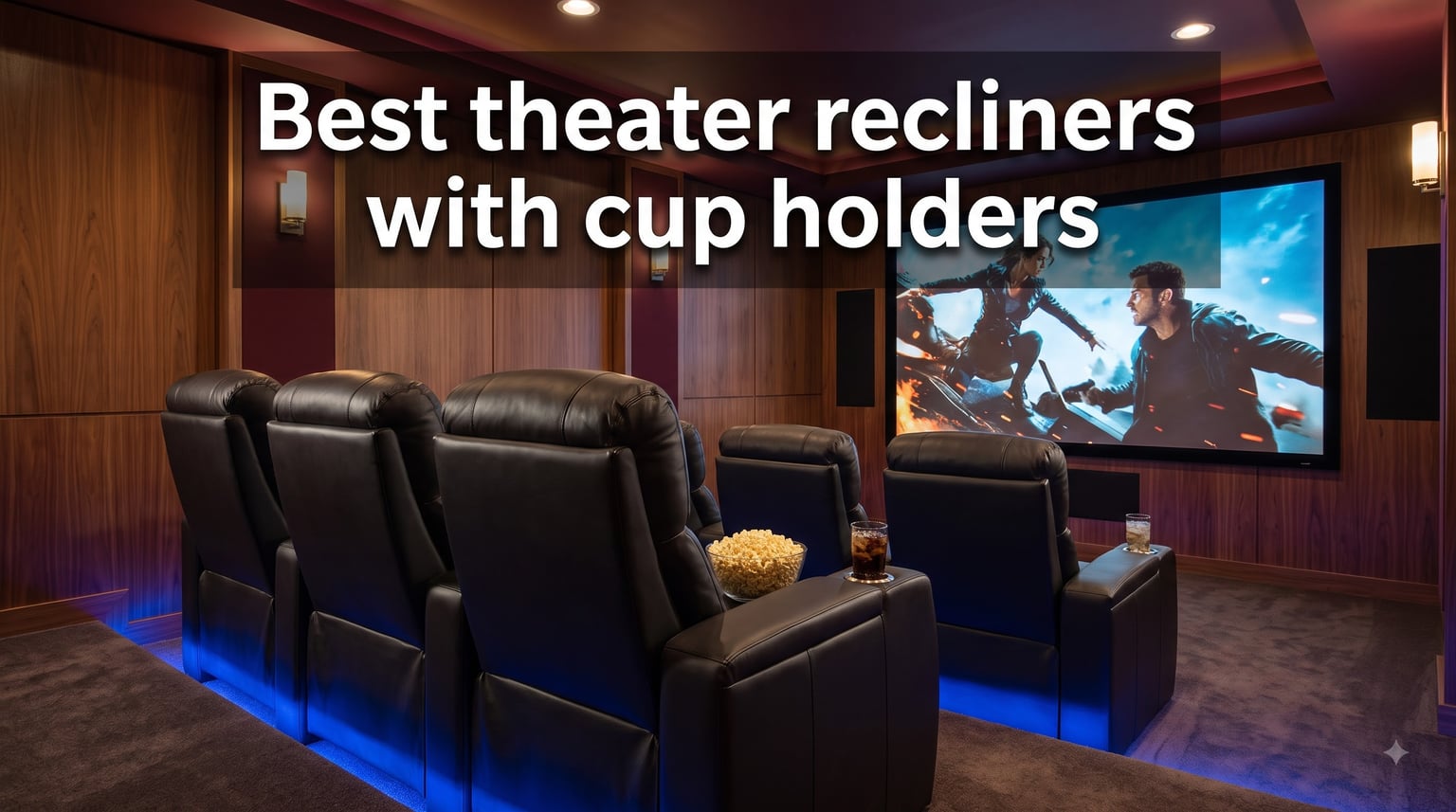 Best theater recliners with cup holders
