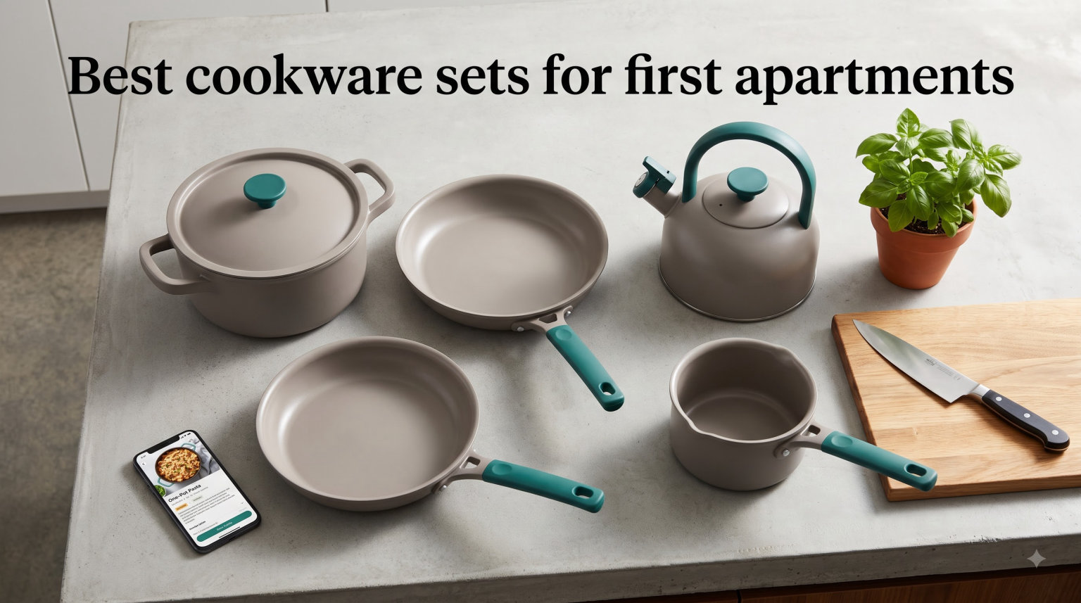 Best cookware sets for first apartments