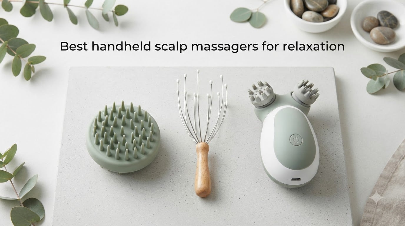 Best handheld scalp massagers for relaxation