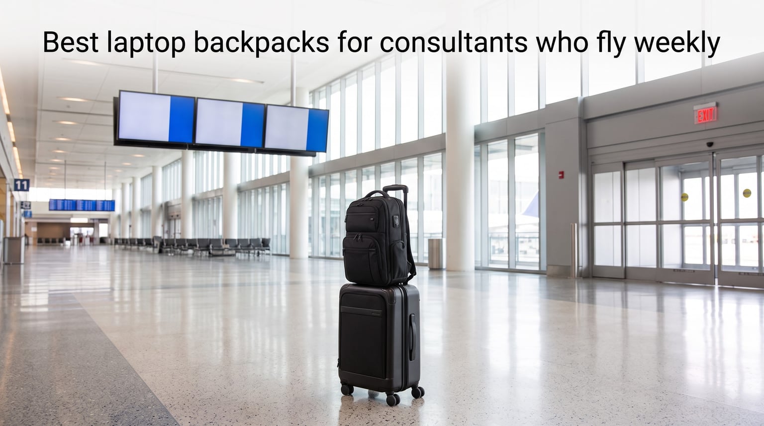 Best laptop backpacks for consultants who fly weekly