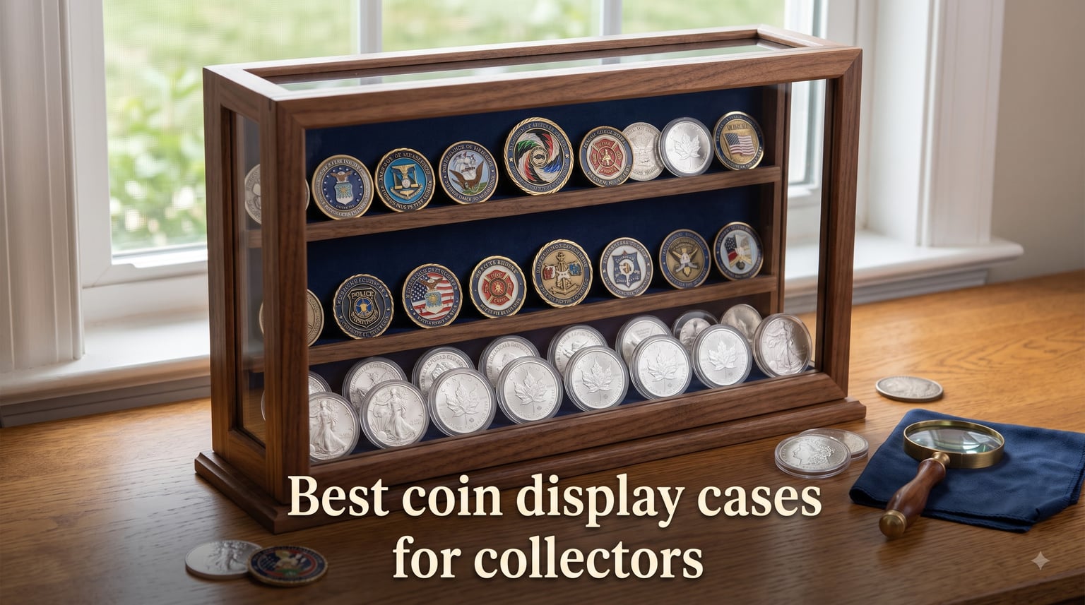 Best coin display cases for collectors