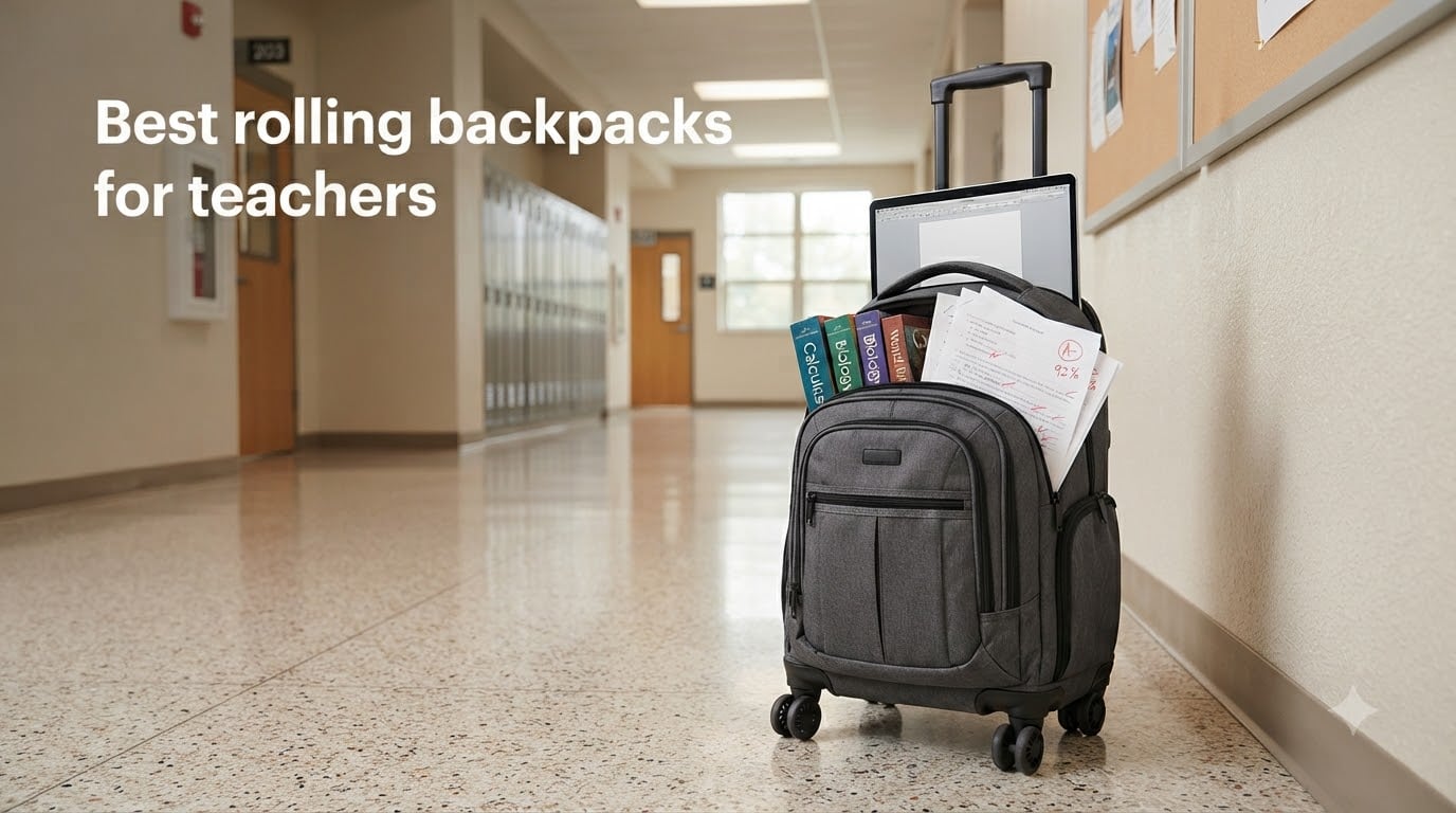 Best rolling backpacks for teachers
