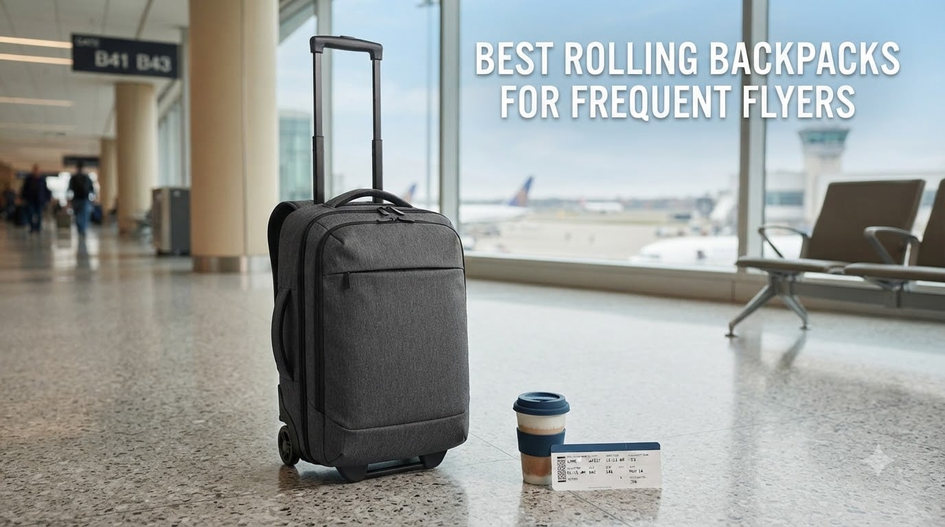 Best rolling backpacks for frequent flyers