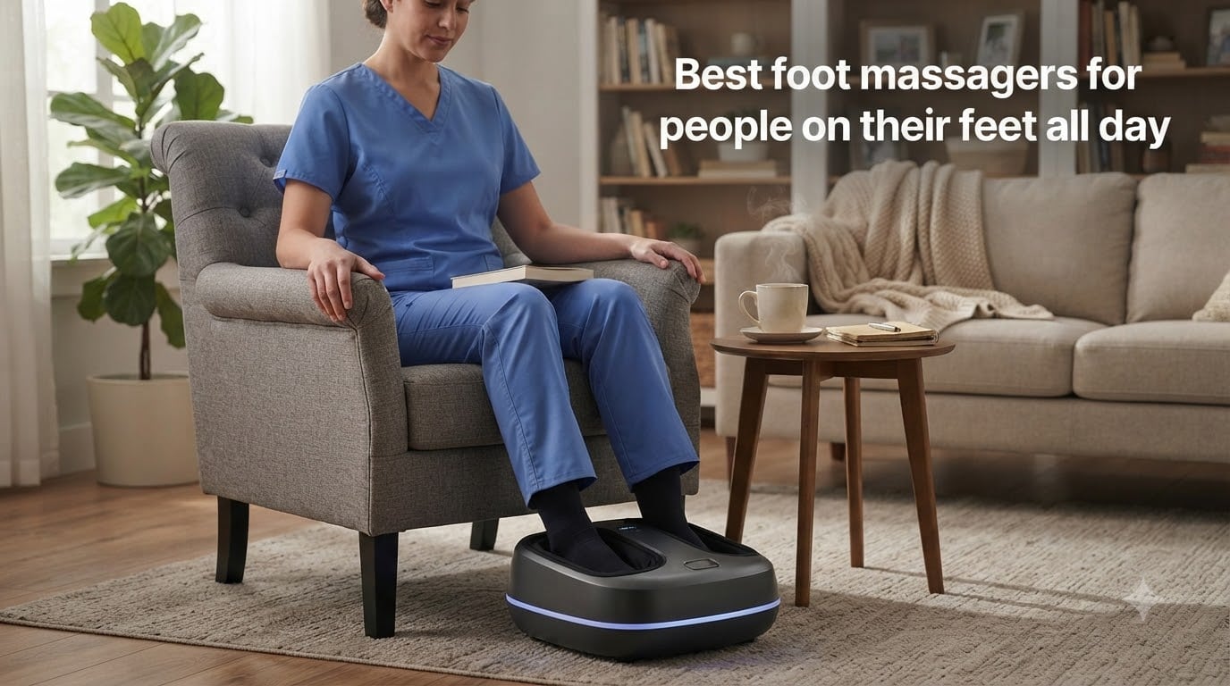 Best foot massagers for people on their feet all day