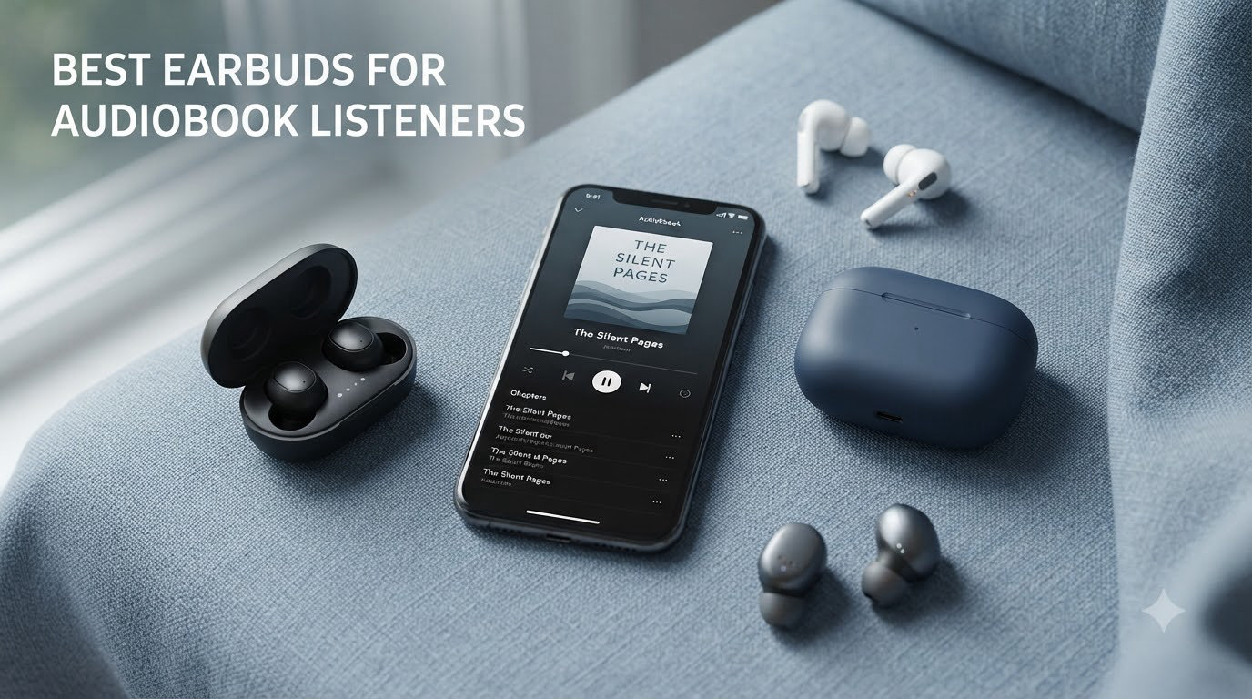 Best earbuds for audiobook listeners