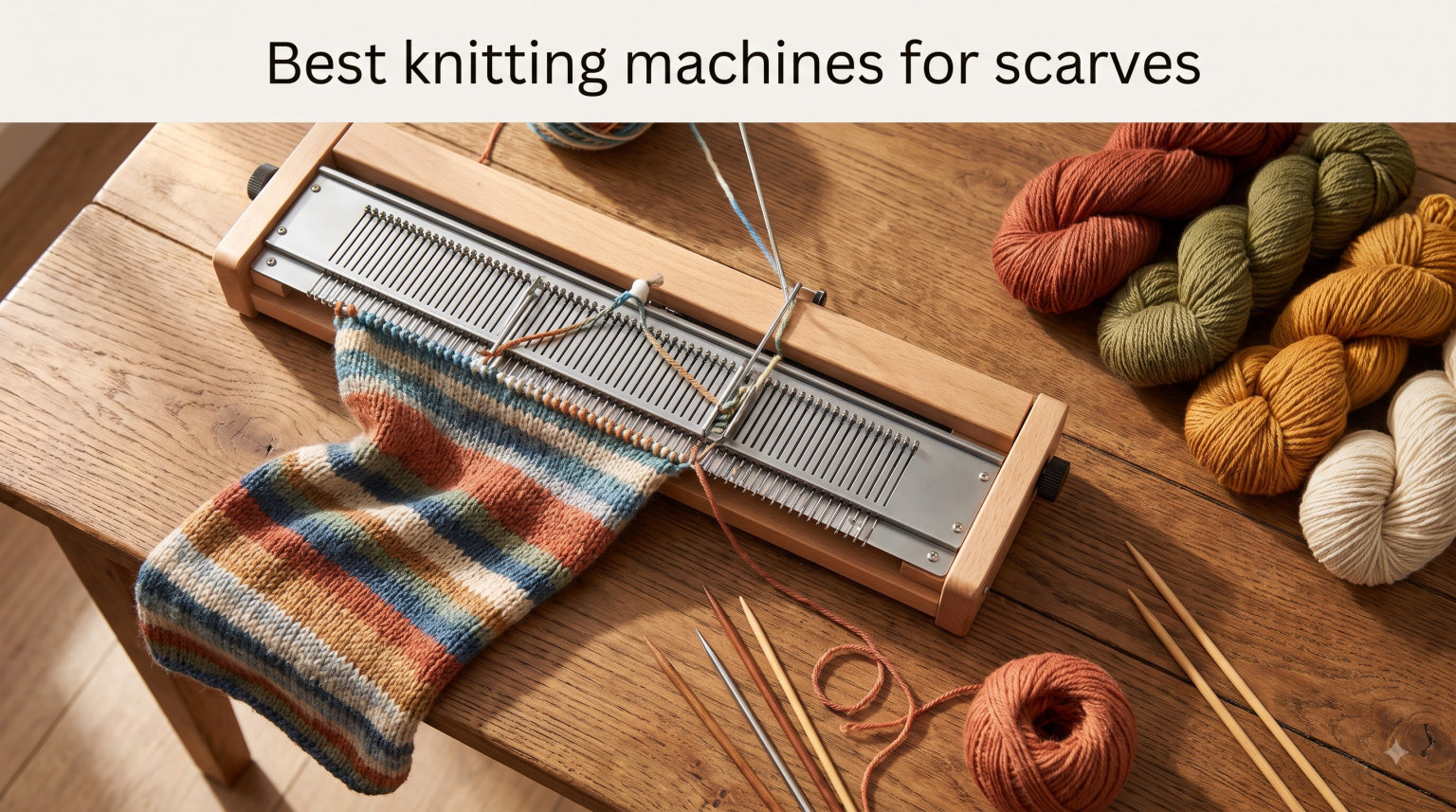 Best knitting machines for scarves