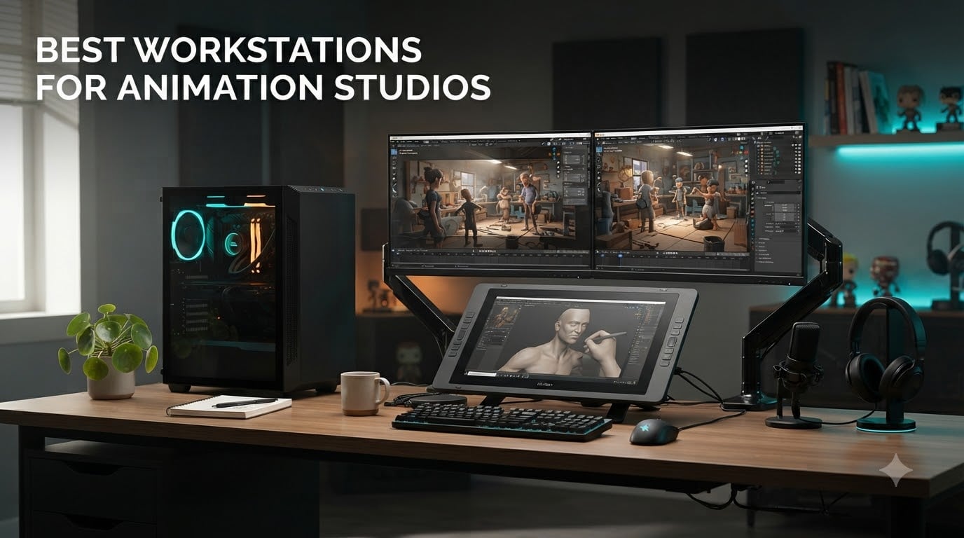 Best workstations for animation studios