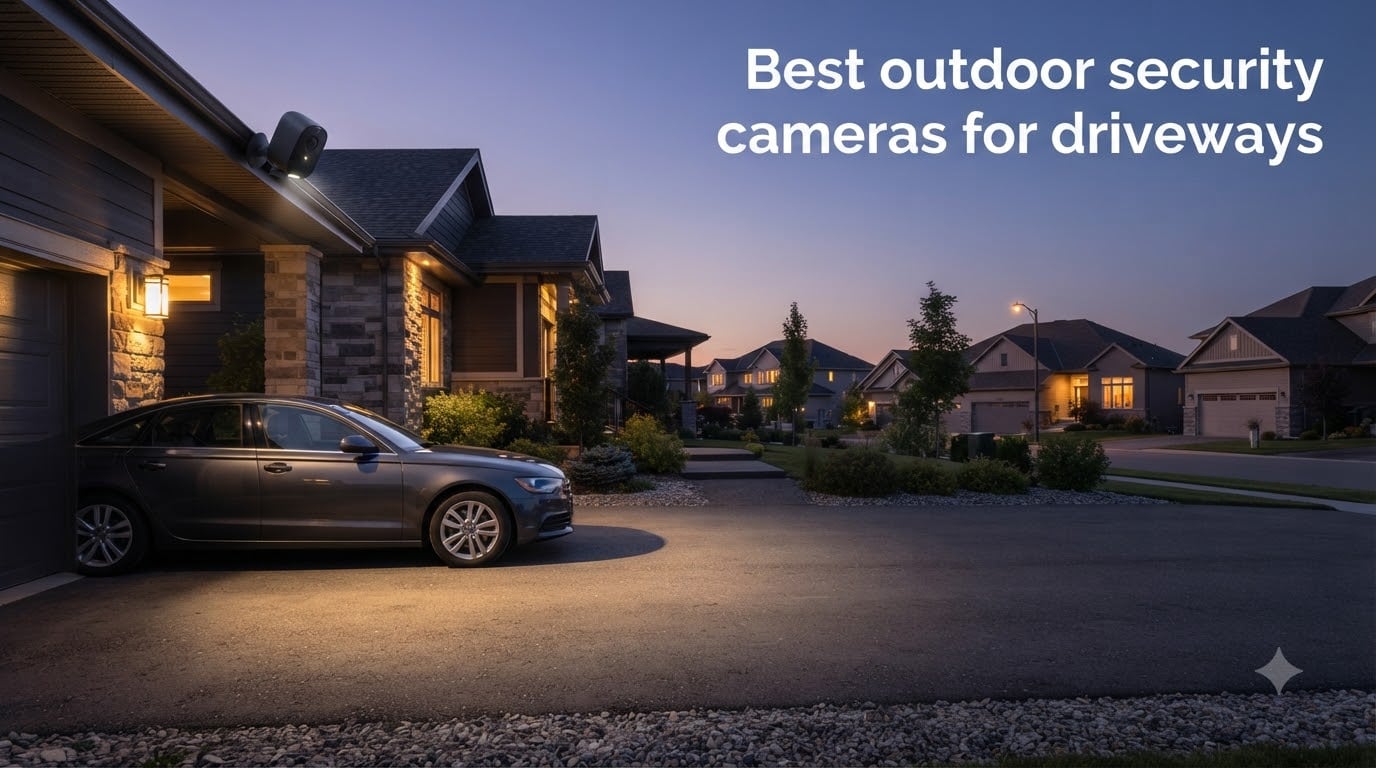 Best outdoor security cameras for driveways