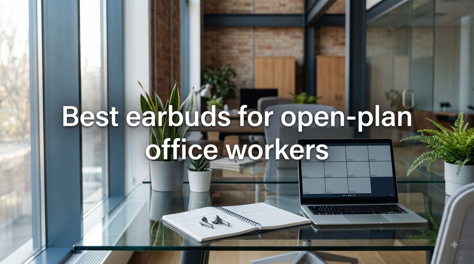 Best earbuds for open-plan office workers