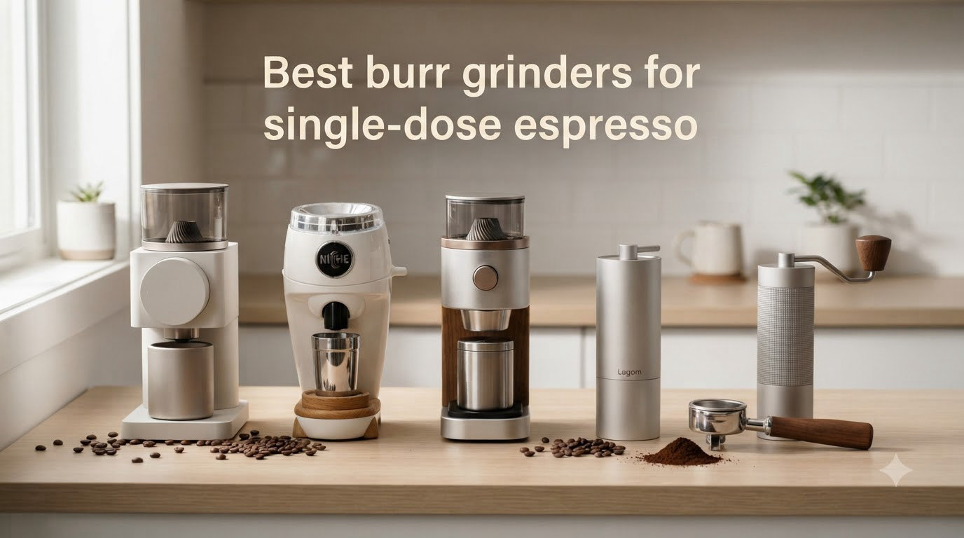 Best burr grinders for single-dose espresso