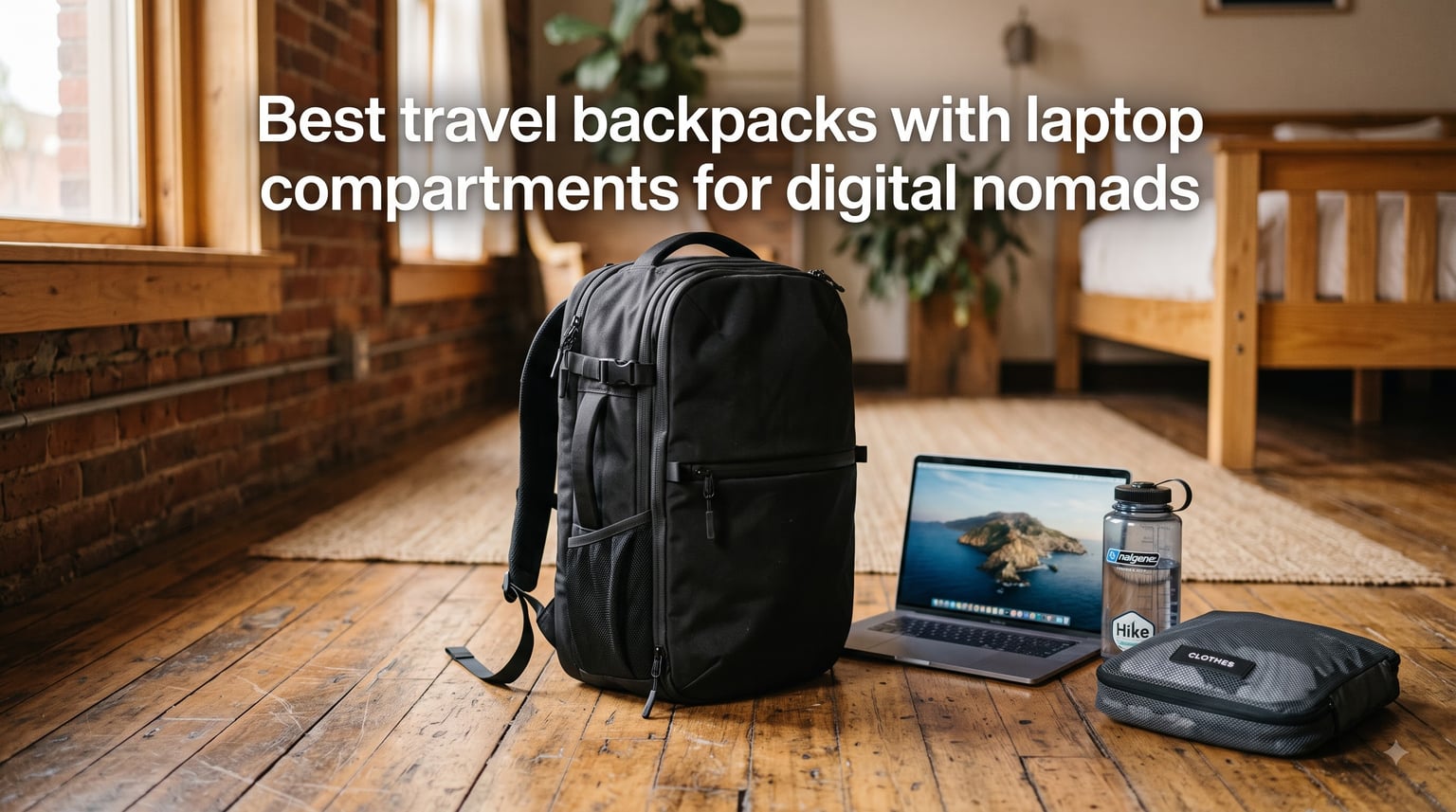 Best travel backpacks with laptop compartments for digital nomads