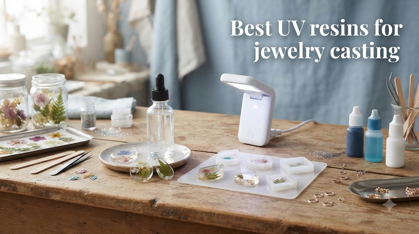 Best UV resins for jewelry casting