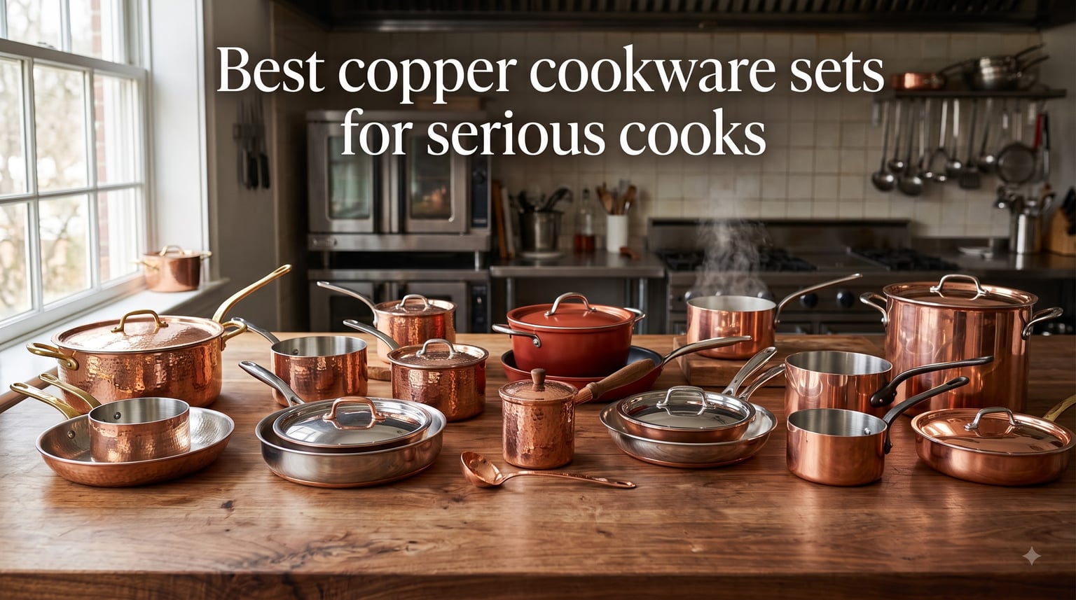 Best copper cookware sets for serious cooks