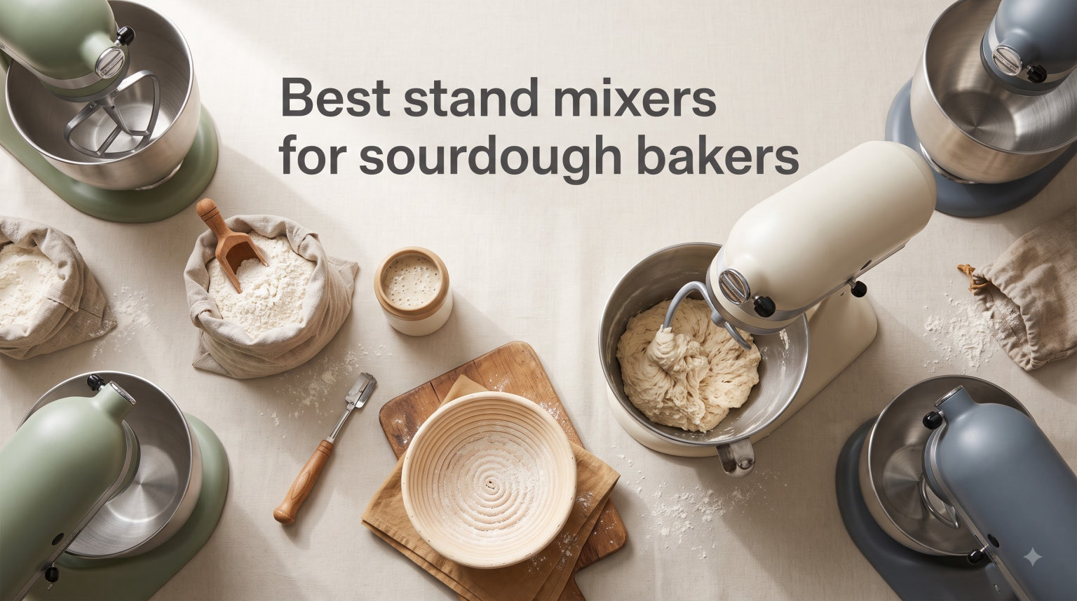 Best stand mixers for sourdough bakers