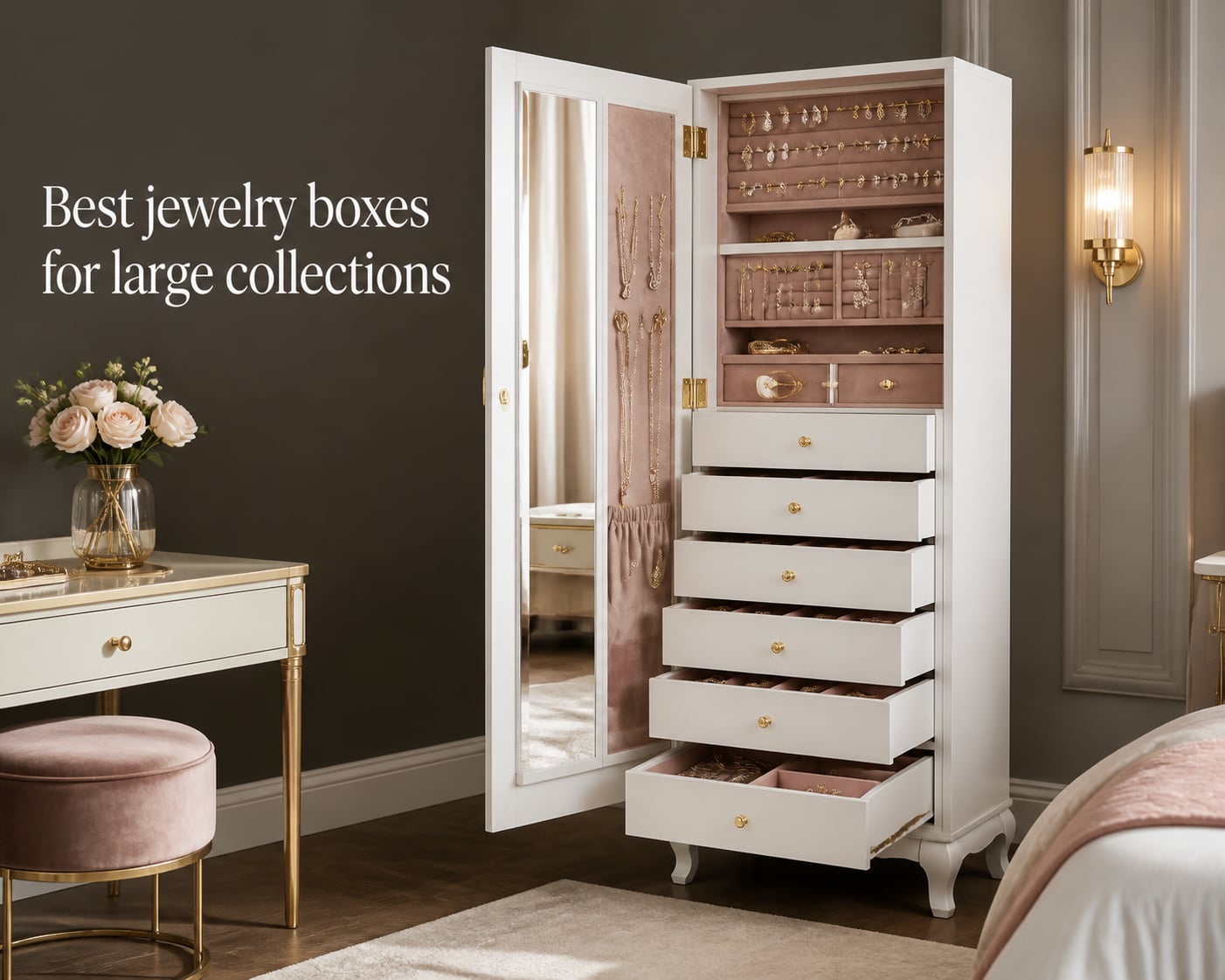 Best jewelry boxes for large collections