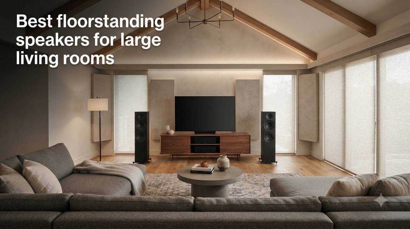 Best floorstanding speakers for large living rooms