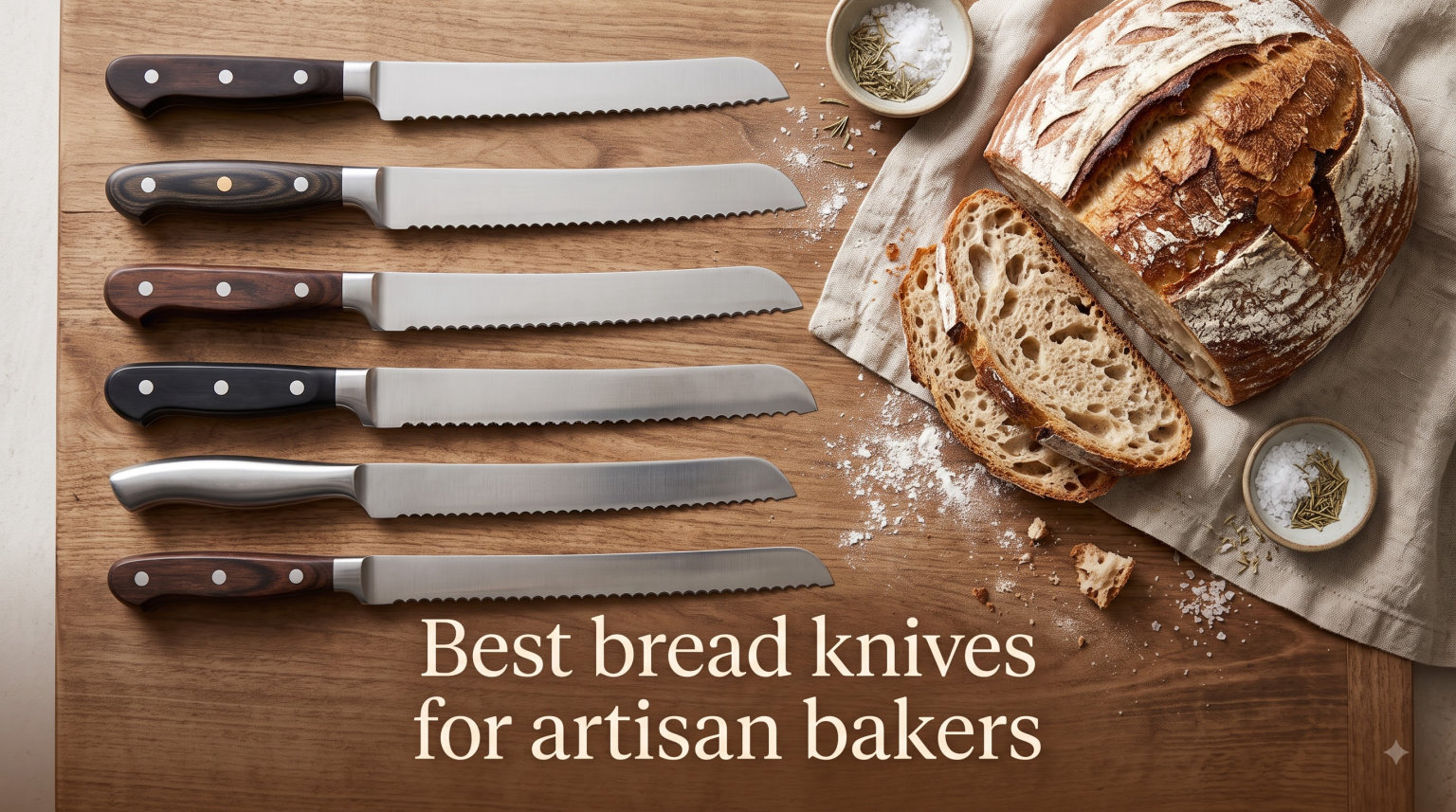 Best bread knives for artisan bakers