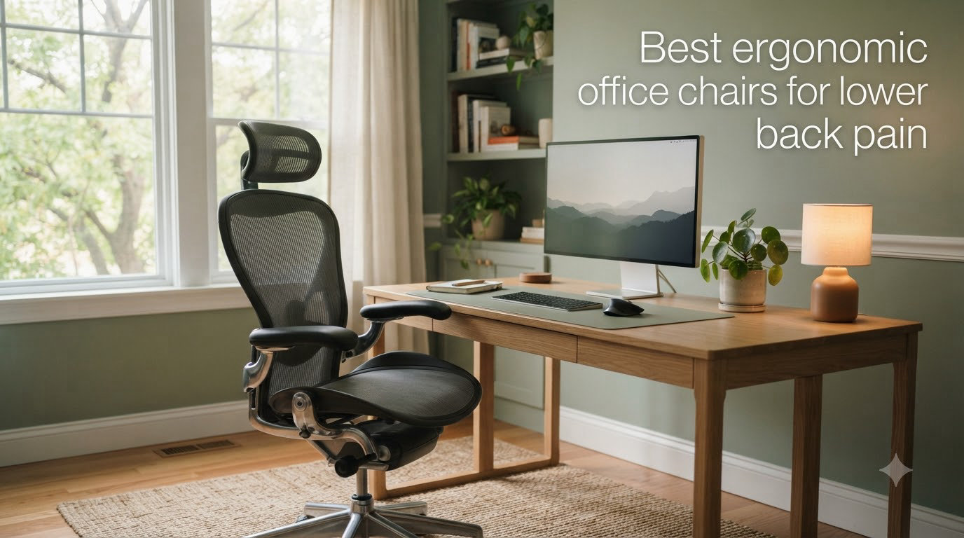 Best ergonomic office chairs for lower back pain