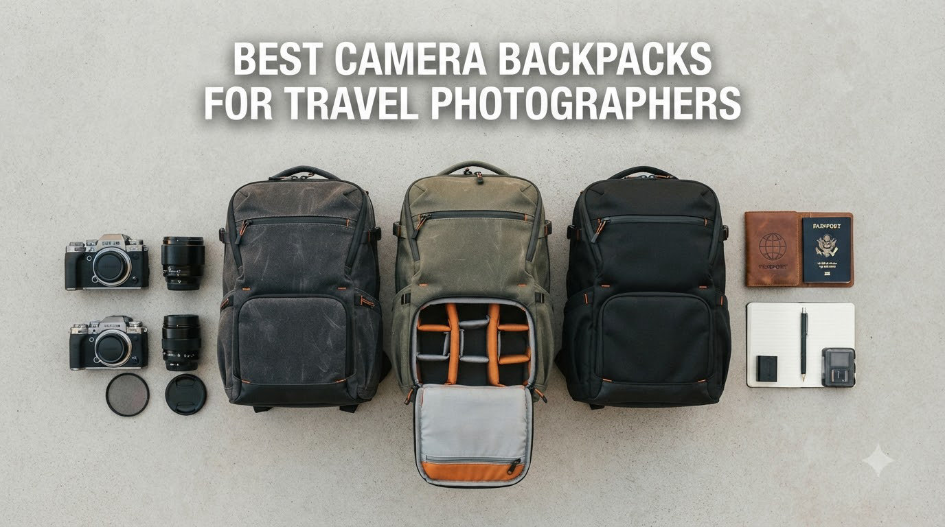 Best camera backpacks for travel photographers