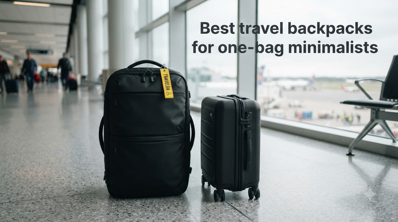 Best travel backpacks for one-bag minimalists