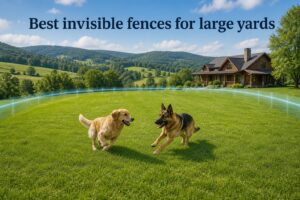 Best invisible fences for large yards
