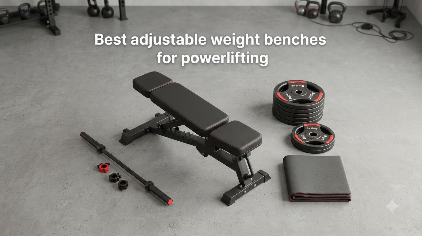Best adjustable weight benches for powerlifting
