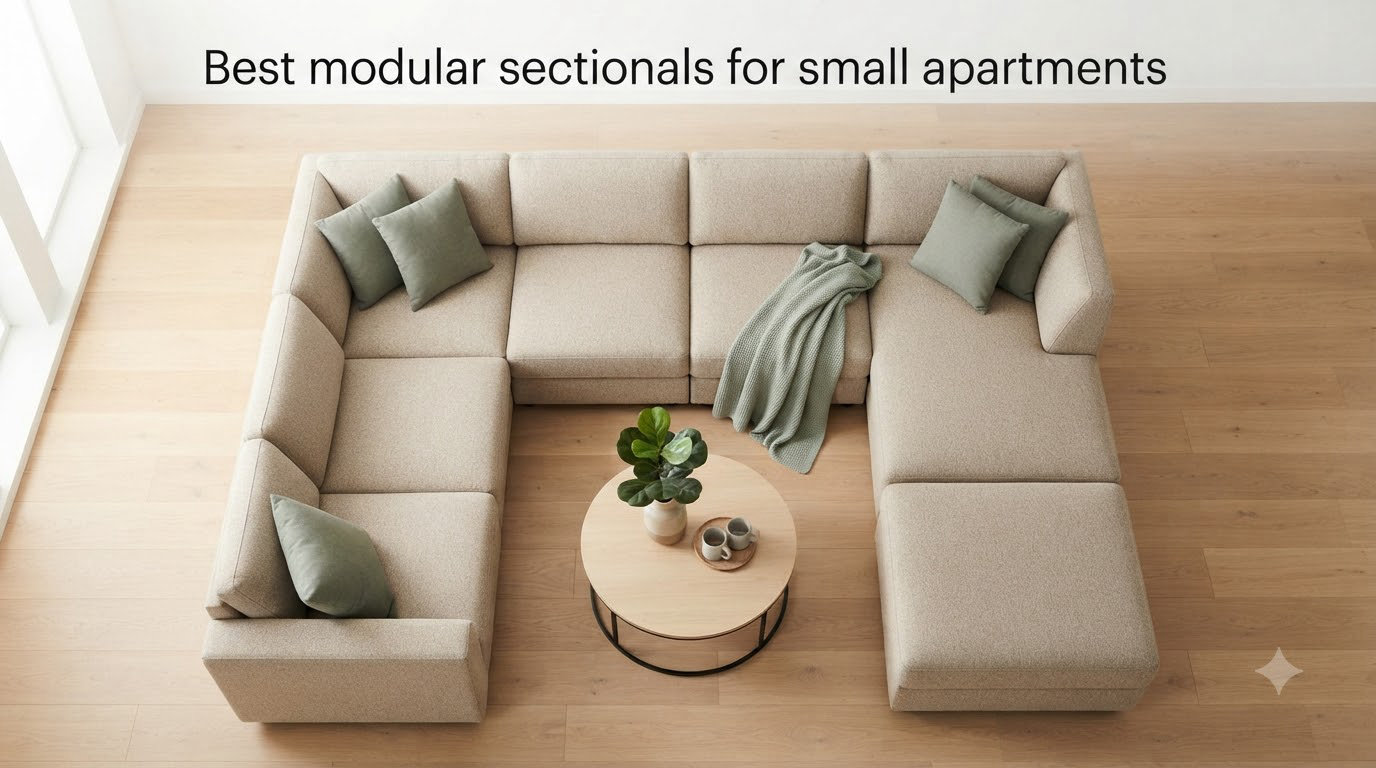 Best modular sectionals for small apartments