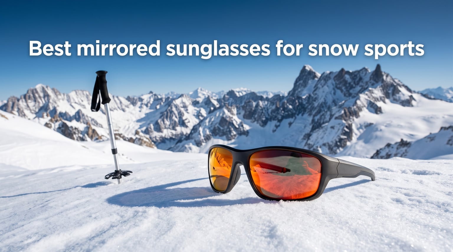 Best mirrored sunglasses for snow sports