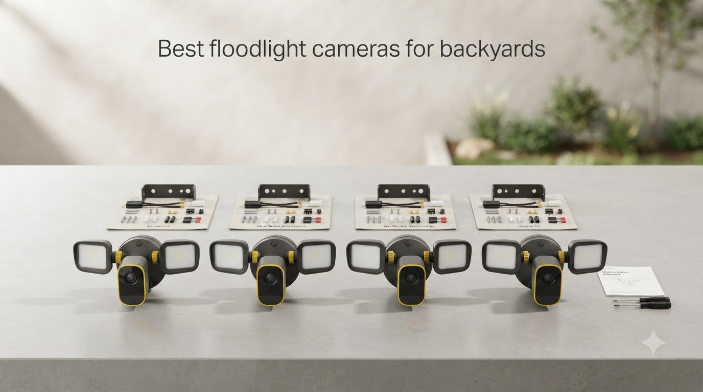 Best floodlight cameras for backyards