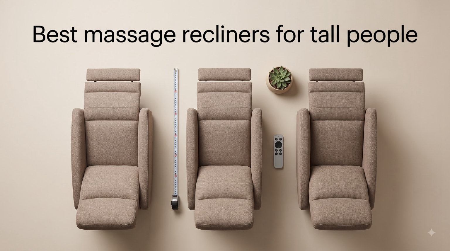 Best massage recliners for tall people