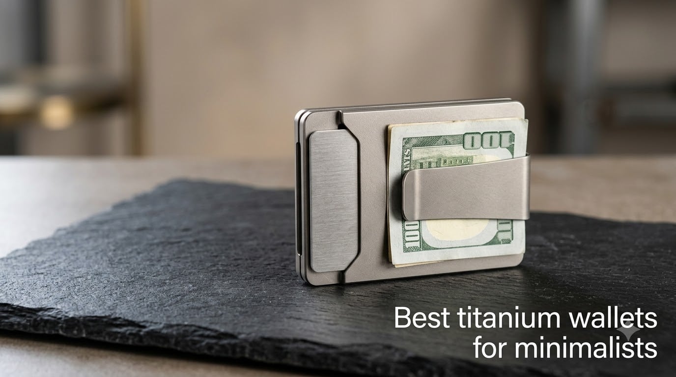 Best titanium wallets for minimalists