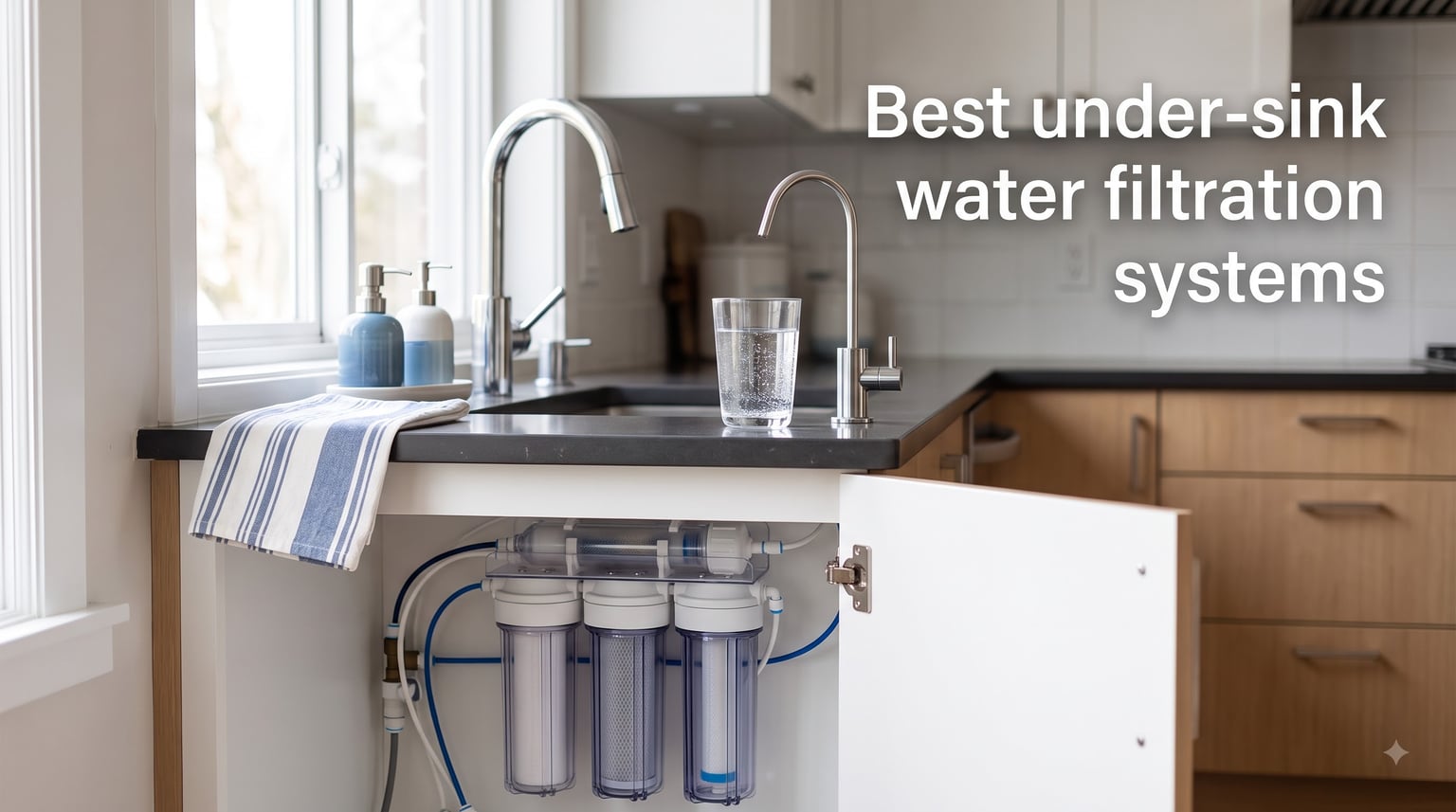 Best under-sink water filtration systems
