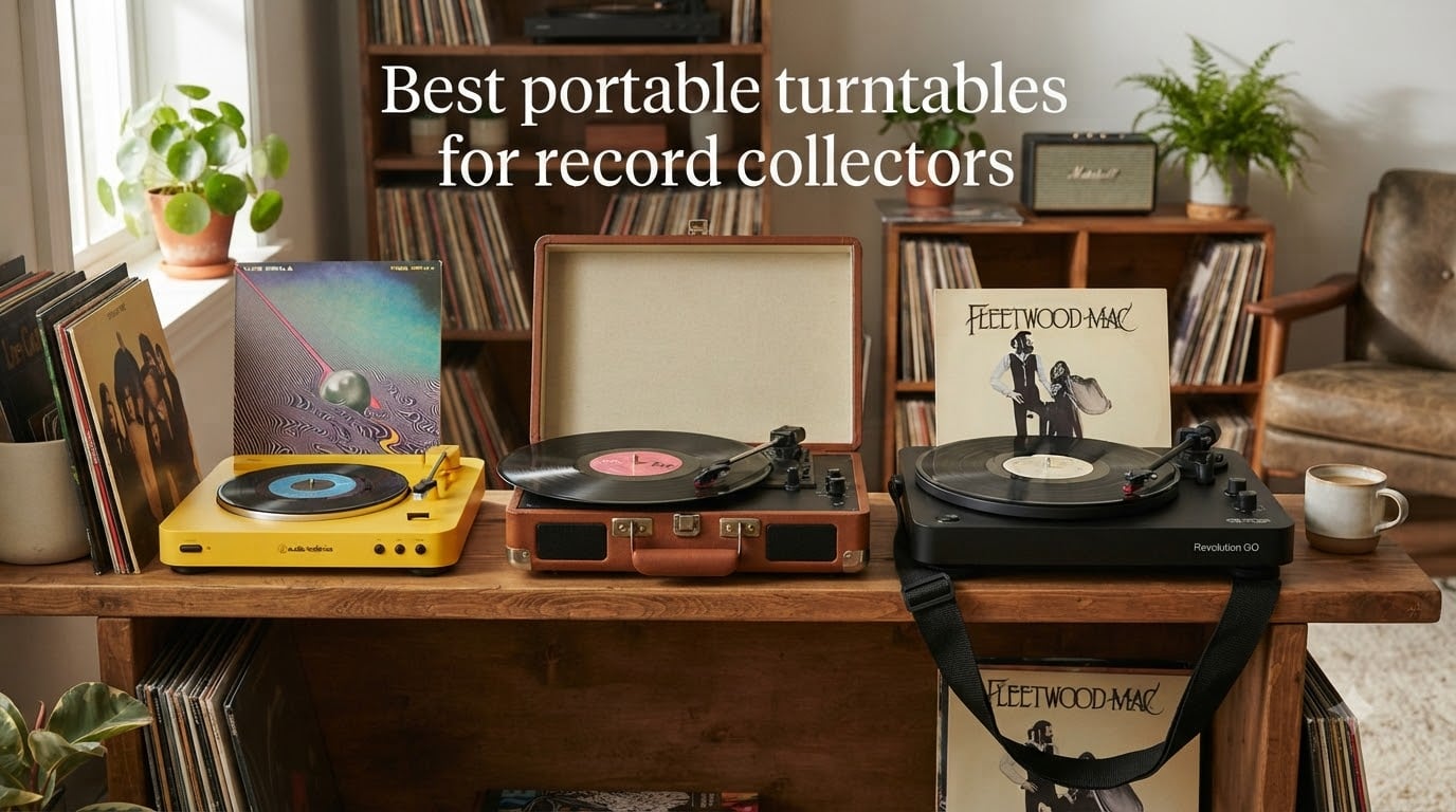 Best portable turntables for record collectors