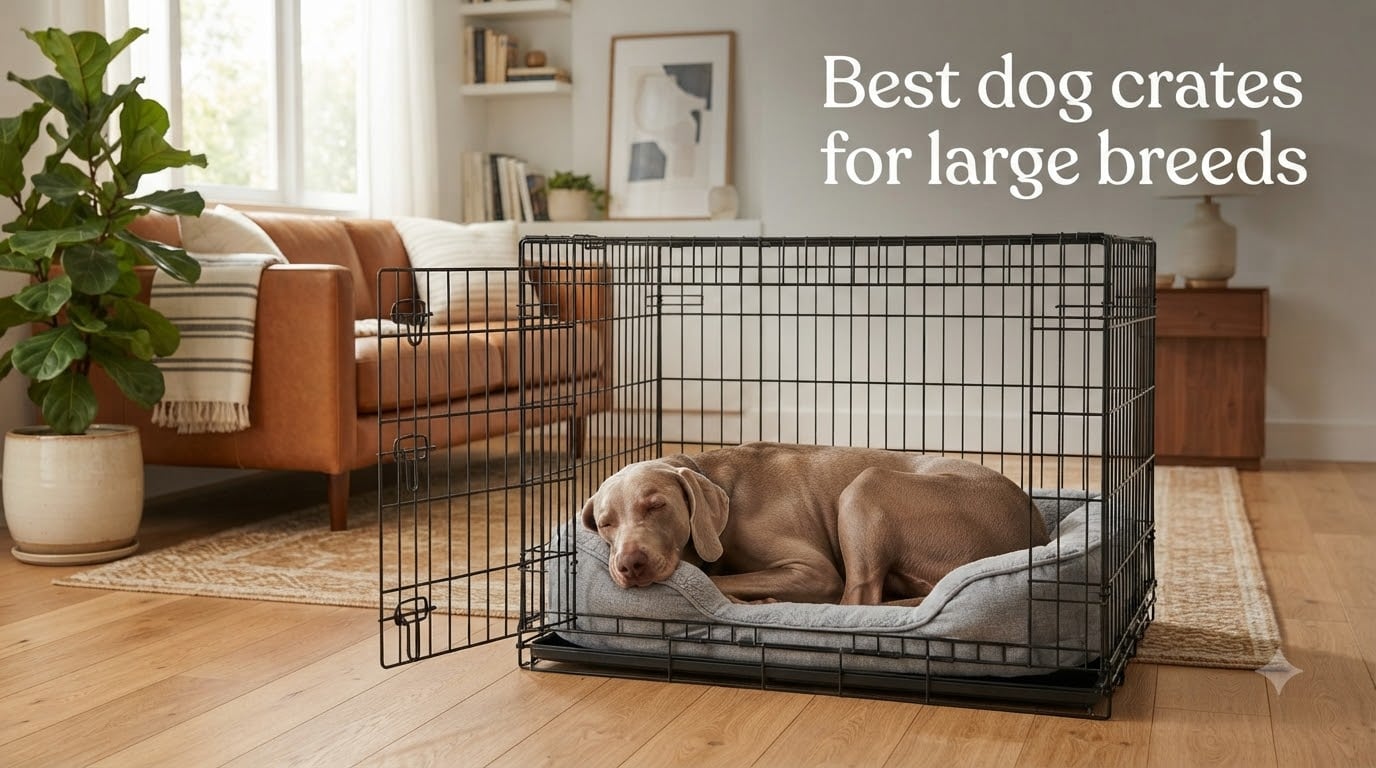 Best dog crates for large breeds