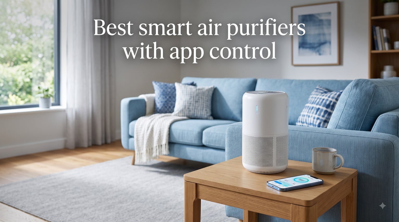 Best smart air purifiers with app control