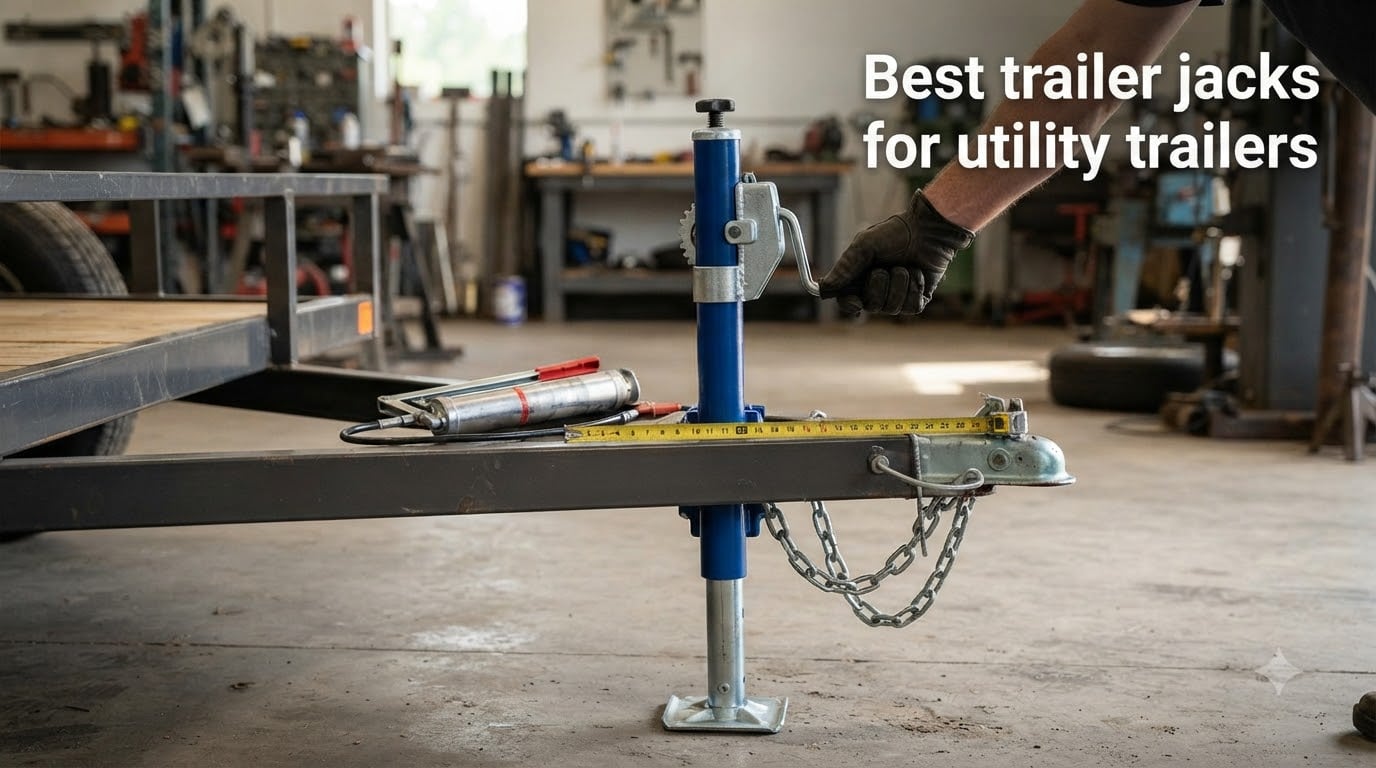 Best trailer jacks for utility trailers