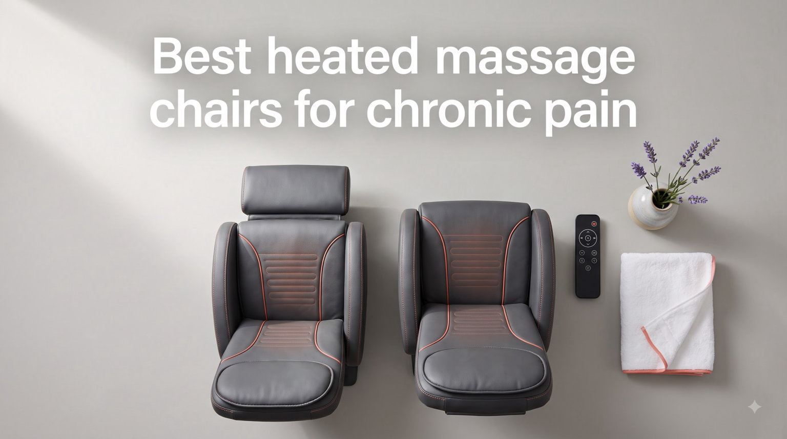 Best heated massage chairs for chronic pain