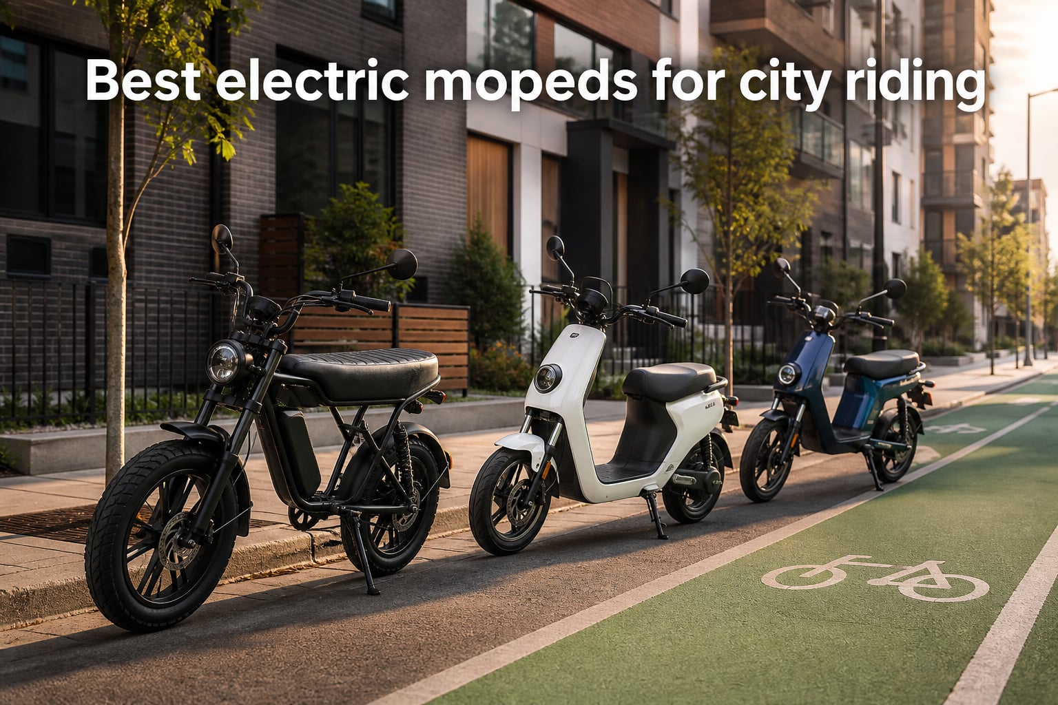 Best electric mopeds for city riding