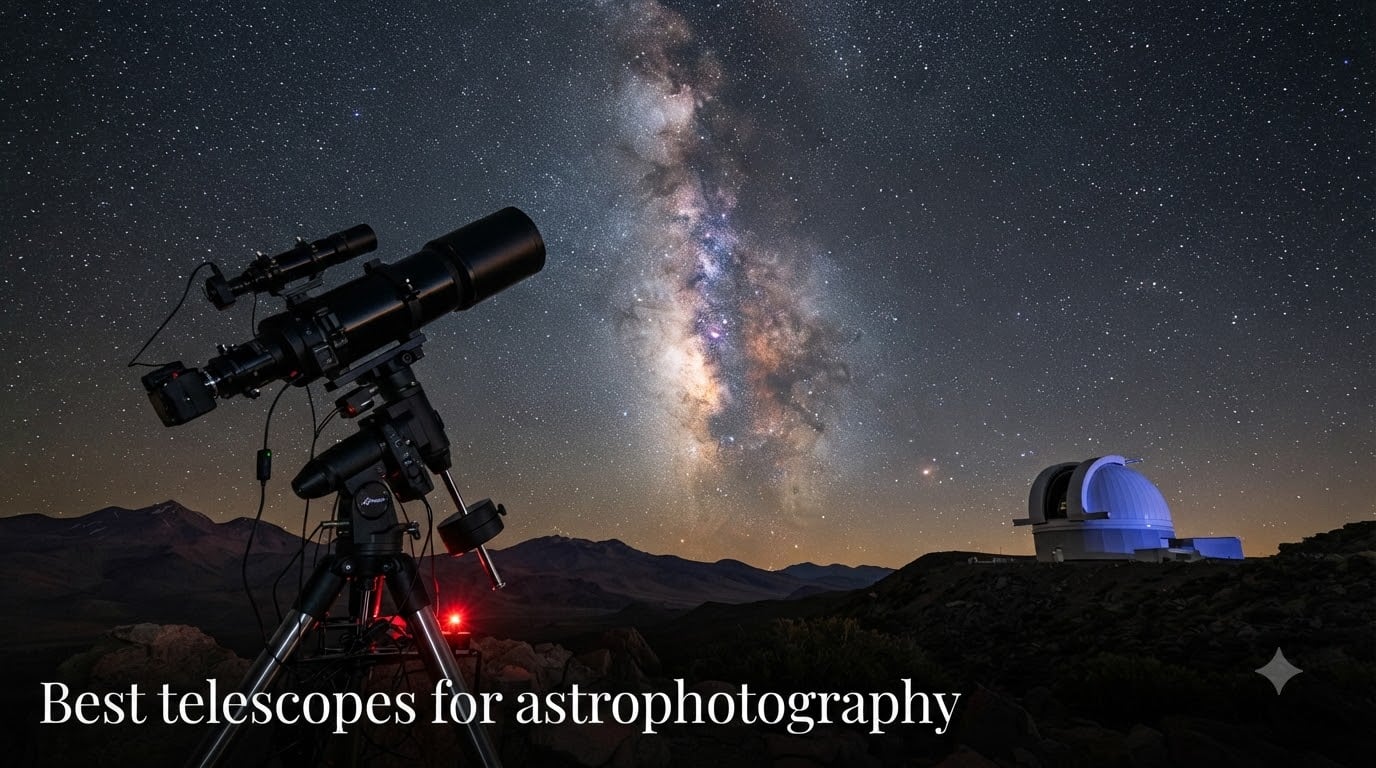 Best telescopes for astrophotography