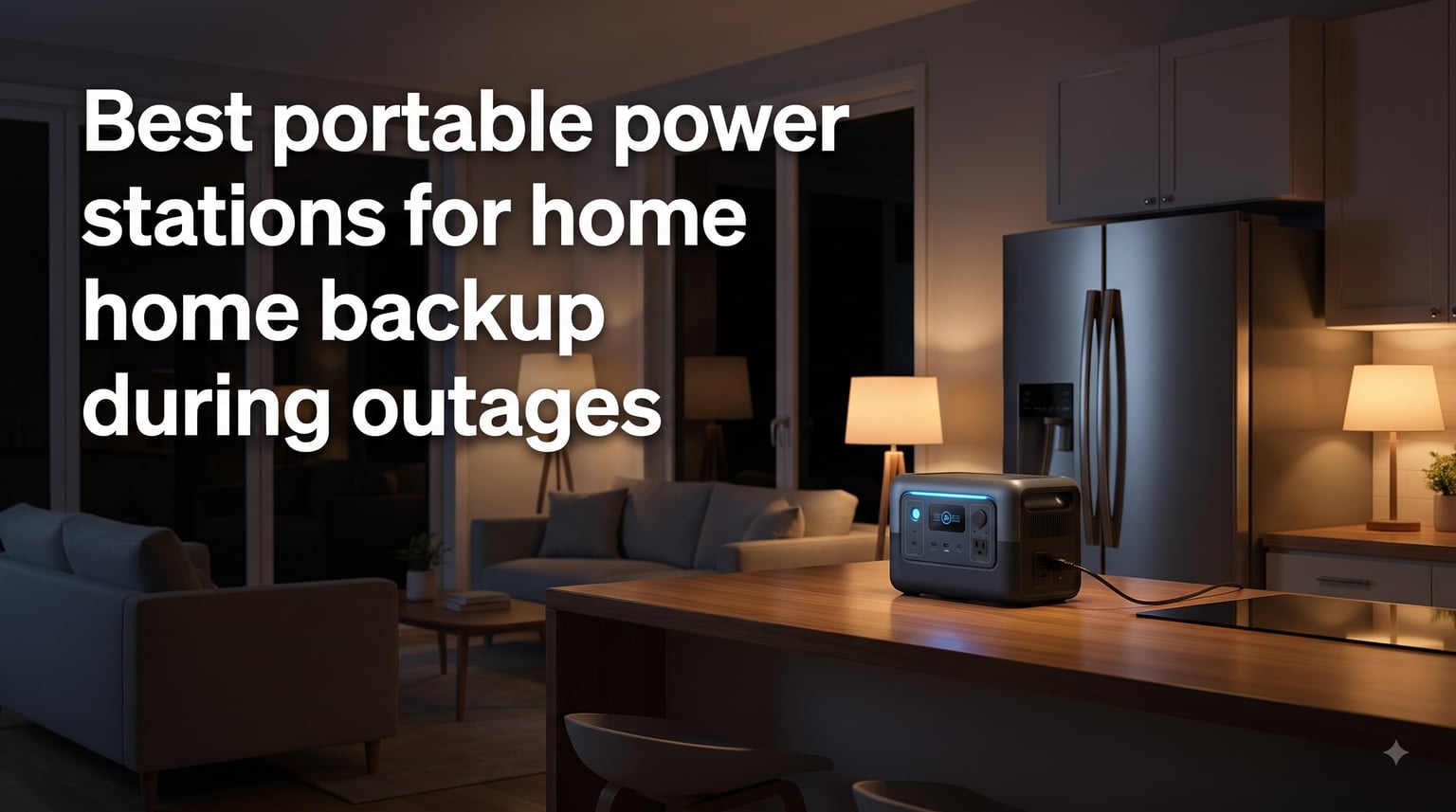 Best portable power stations for home backup during outages