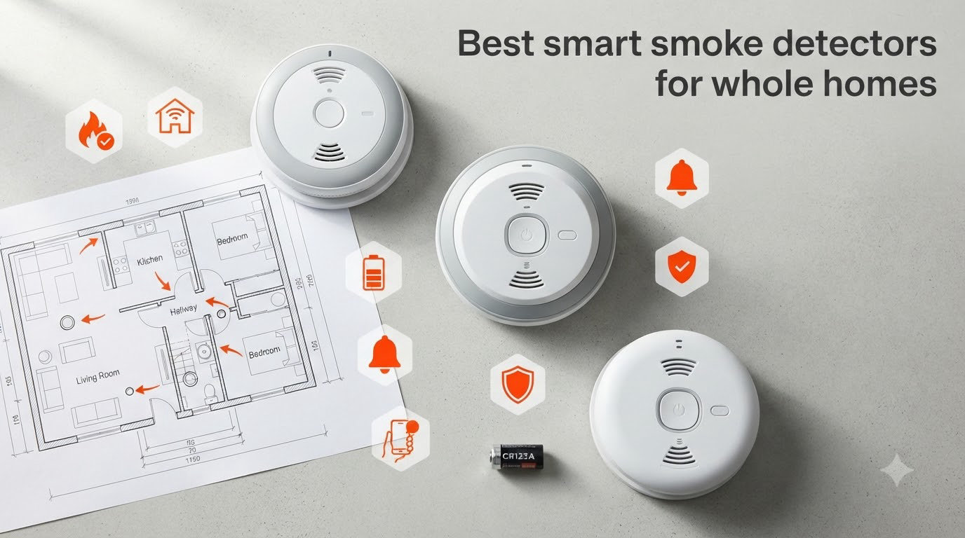 Best smart smoke detectors for whole homes